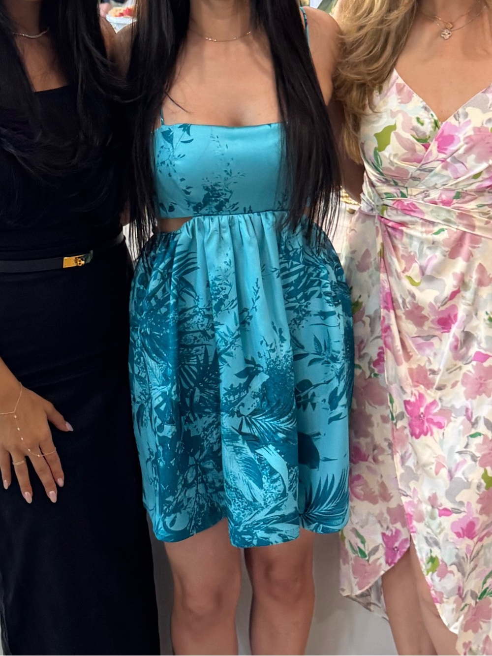 Monique Lhuillier Mikado Cut-Out Minidress